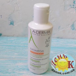 Гель для душа для сухой кожи A-DERMA Exomega Control Emollient Foaming Gel Anti-Scratching 200ml купить в Украине недорого