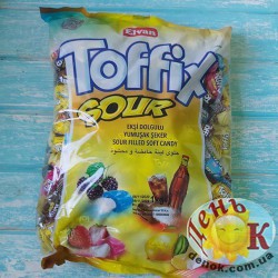 Шипучие конфеты Toffix Sour купить в Украине недорого