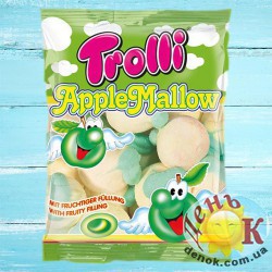 Конфеты маршмеллоу яблочные Trolli Apple Mallow купить в Украине недорого