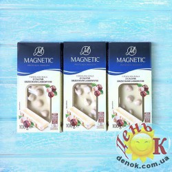 Белый шоколад с лесным орехом Magnetic купить в Украине недорого