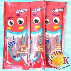 Жевательные конфеты с кислинкой клубничного вкуса Candi купить в Киеве недорого