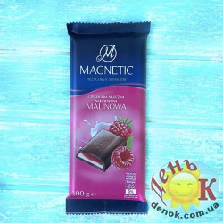 Молочный шоколад с малиной Magnetic купить в Украине недорого