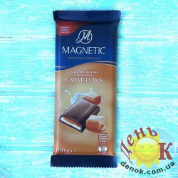 Молочный шоколад с соленой карамелью Magnetic купить в Украине недорого