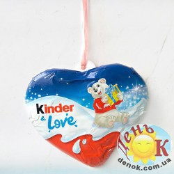 Новогодняя игрушка Kinder Мишка купить в Украине недорого