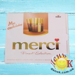 Шоколад с муссовым кремом Merci купить в Украине недорого