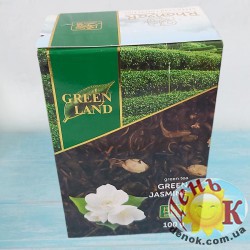 Зеленый чай с жасмином Green Land купить в Украине недорого