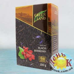 Черный чай с барбарисом Green Land купить в Украине недорого