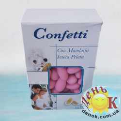 Конфеты из цельного миндаля розовые Crispo Confetti con mandorla купить в Украине недорого