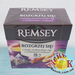 Имбирный чай с инжиром и сливой Remsey купить в Украине недорого