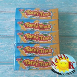 Жевательные конфеты с апельсином Toffy Time 20г