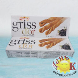 Хлебные палочки Гриссини с оливками Griss D'or