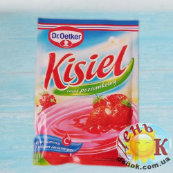 Кисель клубничный Dr.Oetker Германия купить в Киеве недорого