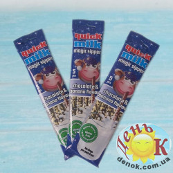Трубочки для молока Quick Milk шоколад с бананом