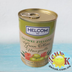 Оливки зеленые с лососем Helcom