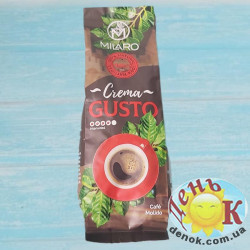 Кофе молотый Crema Gusto Milaro купить в Украине недорого