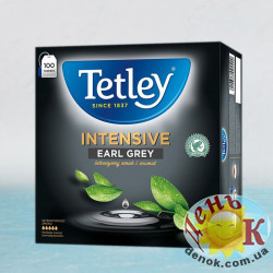 Черный чай Tetley Earl Grey 100 пакетиков купить в Украине недорого