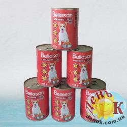 Мясной корм для собак с говядины Bellosan 415 г