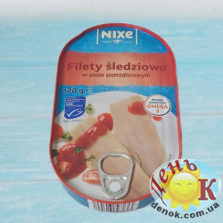 Филе селедочное в помидорном соусе Nixe