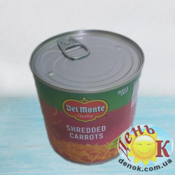 Натертая морковь Del Monte