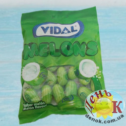 Жевательные конфеты арбузы с начинкой Vidal