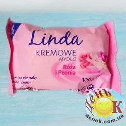 Мыло с розой Linda