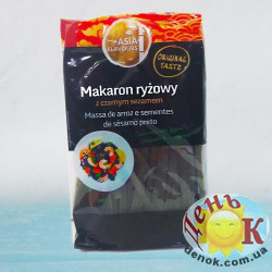 Рисовые макароны с черным кунжутом Asia Flavours