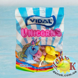 Желейные конфеты единорожки Vidal
