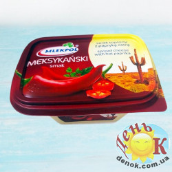Cливочный сыр Мексиканский с перцем 150 г, Польша