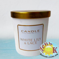 Ароматическая свеча Cashmeere White Lily & Lace Home Spa