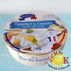 Французский мягкий сыр в белой плесени Camembert Duc De Coeur