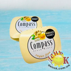 Конфеты без сахара с имбирем и медом Compass