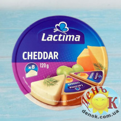 Топленый сыр Lactima Cheddar
