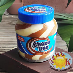Шоколадная паста Choco Duo мега банка