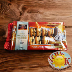 Мягкое печенье с чернично-сливочной прослойкой Feiny Biscuits