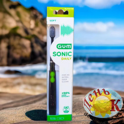 Электрическая мягкая зубная щетка Sonic Daily Soft Toothbrush 4100 черная