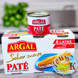 Паштет без глютена Argal (печень)