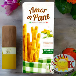 Хлебные палочки Гриссини с розмарином