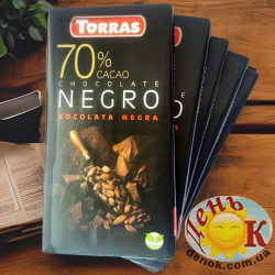 Шоколад Torras 70% Negro Испания