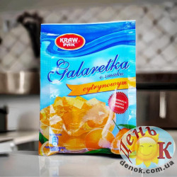 Желе со вкусом цитрусовых 2 шт