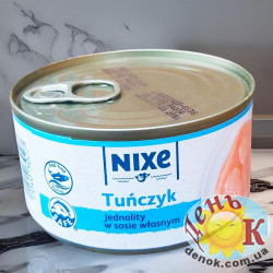 Тунец в собственном соку Nixe