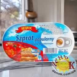 Шпроты в томате M&K
