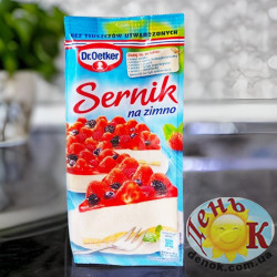 Холодный чизкейк Dr. Oetker