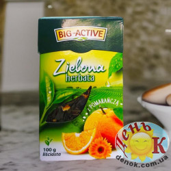Чай с кусочками апельсина Big Active