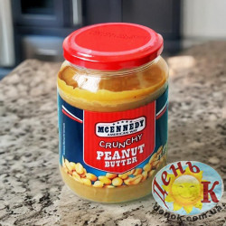 Арахисовая паста с тростниковым сахаром и кранчами MCENNEDY