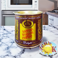 Индийский растворимый кофе JFK 180г