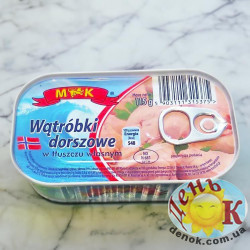 Печень трески M&K