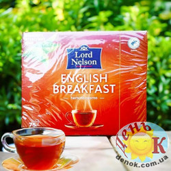 Большая упаковка Чай в пакетиках English Breakfast Lord Nelson