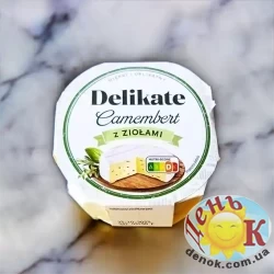 Сыр Камамбер Camembert Delikate с зеленью