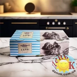 Тунец в собственном соку Capri 80г