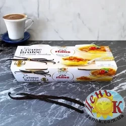 Десерт Creme Brulee Франция